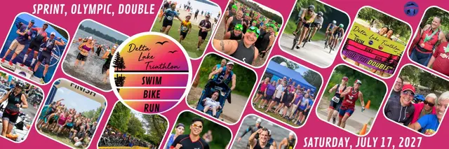 Delta Lake Triathlon logo