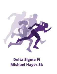 Delta Sigma Pi Michael Hayes 5K logo