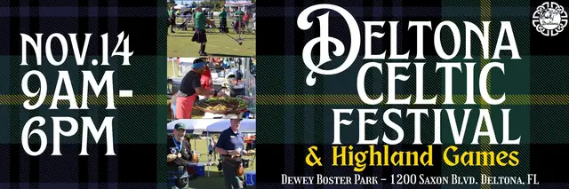 Deltona Celtic Fest & Highland Games logo