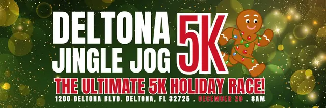 Deltona Jingle Jog 5K logo