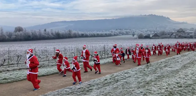 Denbies Santa Run logo