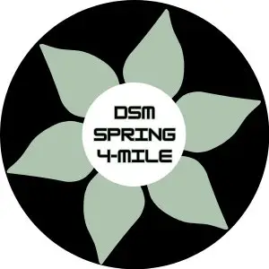 Des Moines Spring 4-Miler logo