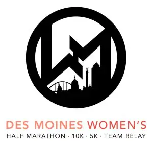 Des Moines Women's Half Marathon, 10K & 5K logo