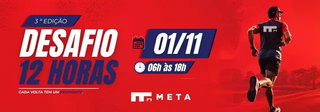 Desafio 12 horas Meta Assessoria Esportiva logo