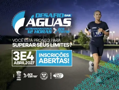 DESAFIO DAS ÁGUAS 2027 - ULTRAMARATONA 12HORAS logo