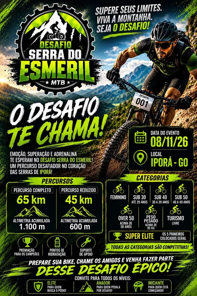 DESAFIO SERRA DO ESMERIL MTB logo
