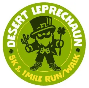 Desert Leprechaun 5K Run/Walk & Family Mile logo
