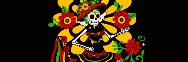 Día De Los Muertos 5k Race logo