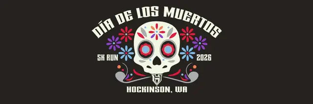 Dia de los Muertos - Hockinson AAA Booster 5K Run/Walk & Kids Costume Mile #RunningTheRaceTogether logo