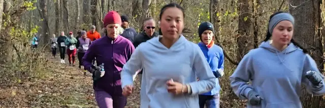 Dirty Santa Trail Run logo