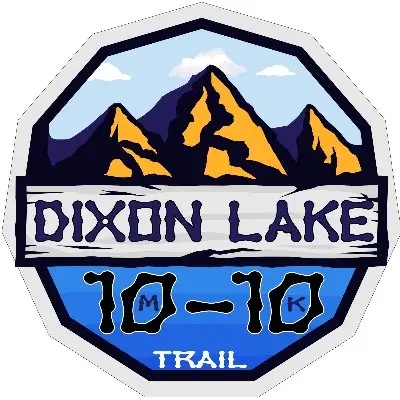 Dixon Lake 10/10 Trail Race logo
