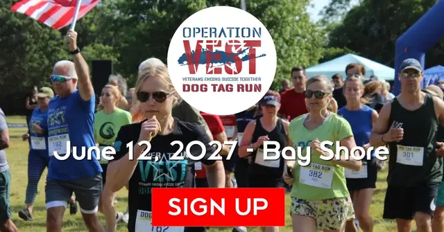 Dog Tag Run 2.2M Operation VEST 2027 logo