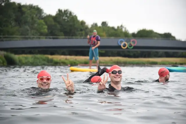 Dorney Triathlon - July logo