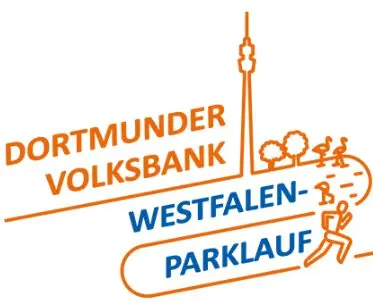 Dortmunder Volksbank Westfalenparklauf logo