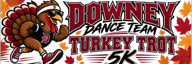 Downey Dance Team Turkey Trot 5k and Relay logo