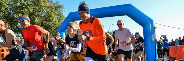 Downtown Denton Turkey Trot 5K and Kids' Gobble Wobble 1K logo