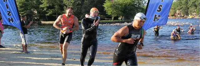 DQ 16th Annual Medford Lakes Colony Sprint Triathlon, Duathlon, & Aquabike *# logo