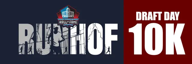 Draft Day 10K - Pro Football Hall of Fame Race Series logo
