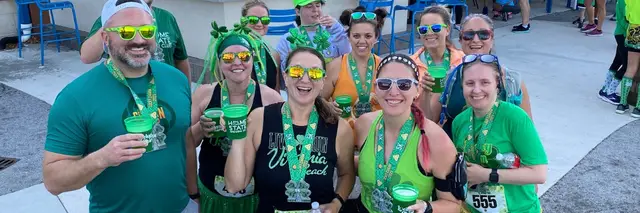 Dream Finders Homes Lucky Charm 5K & 10K logo