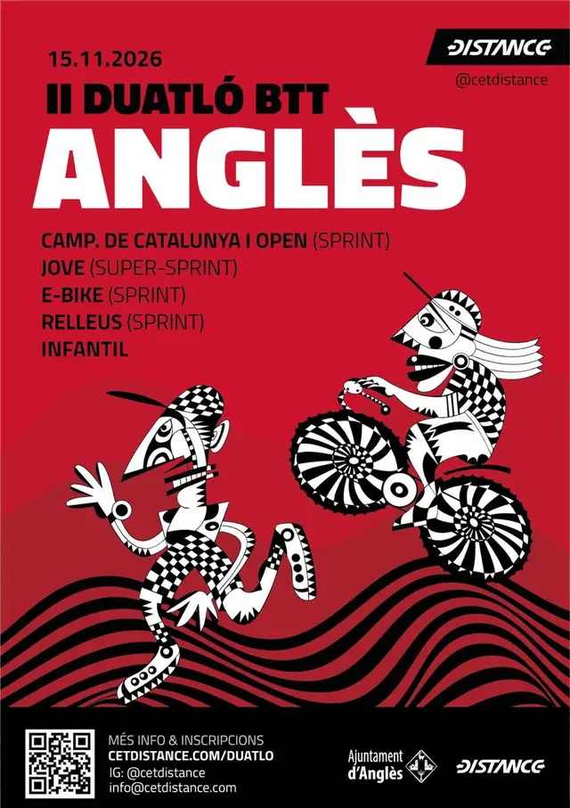 Duatló BTT de Anglès logo