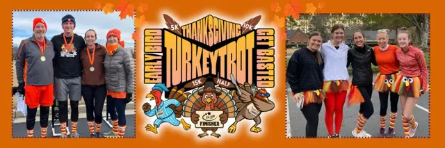 Early Bird Turkey Trot 5K, 10K, 15K, & Half Marathon logo