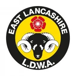 East Lancs LDWA - 41st Two Crosses logo