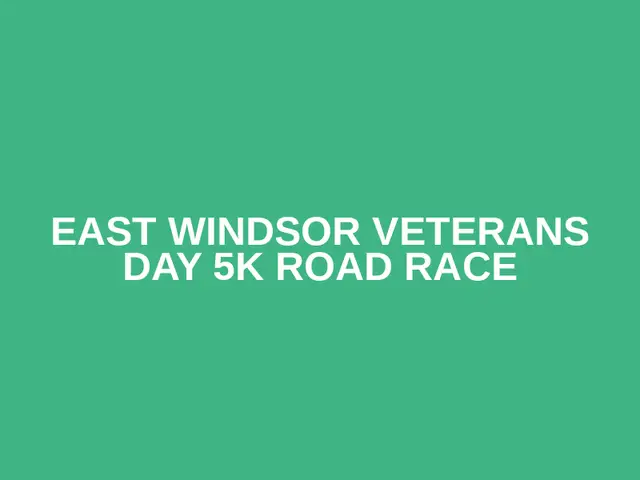 East Windsor Veterans Day 5K Road Race logo