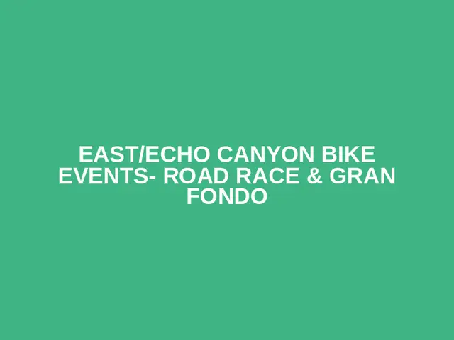 East/Echo Canyon Bike Events- Road Race & Gran Fondo logo