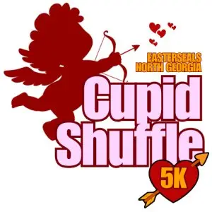 Easterseals North Georgia's Cupid Shuffle 5K | AJC Peachtree Road Race Qualifier logo