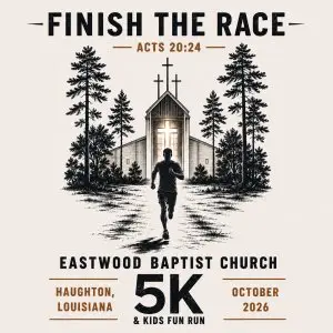 Eastwood Baptist 5k logo