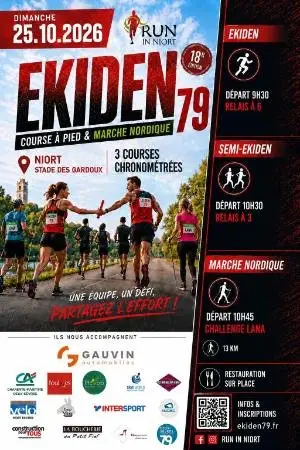 Ekiden 79 - 18ème édition logo