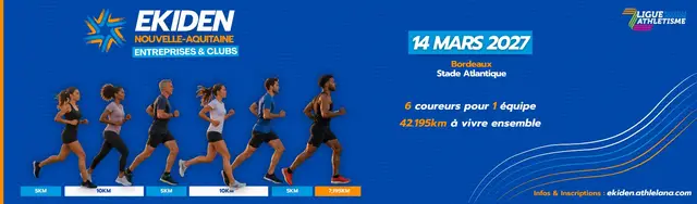 Ekiden Nouvelle Aquitaine logo