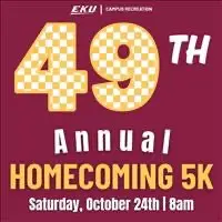 EKU Homecoming 5K logo