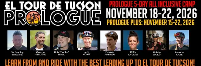 El Tour de Tucson Prologue Camps 2026 logo