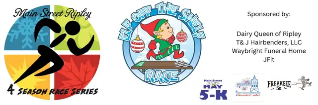 Elf Off the Shelf Fun Run logo