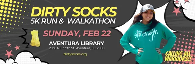Ellie's Army Dirty Socks 5K Run & Walkathon logo