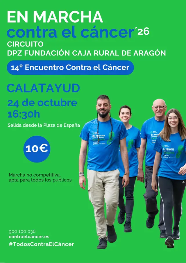 EN MARCHA CONTRA EL CÁNCER CALATAYUD 2026 logo