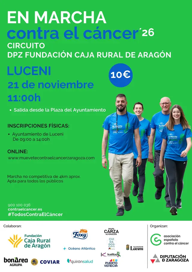 EN MARCHA CONTRA EL CÁNCER LUCENI 2026 logo