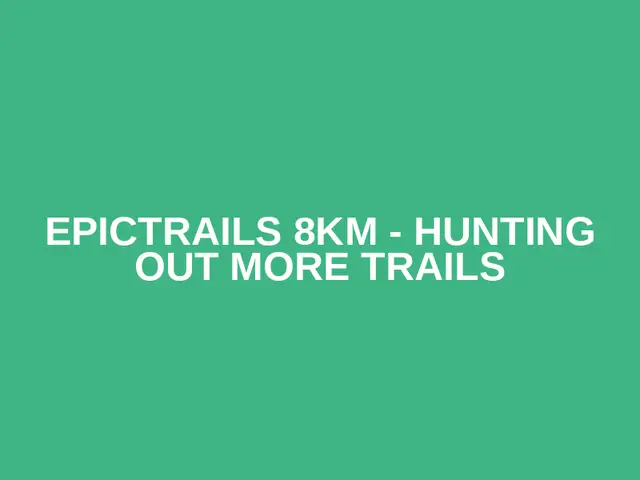 EpicTrails 8km - Hunting out more trails logo