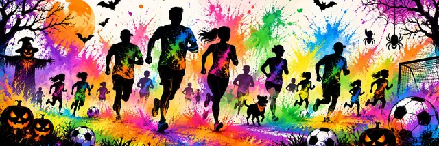 EPSC Spooktacular Color Run logo