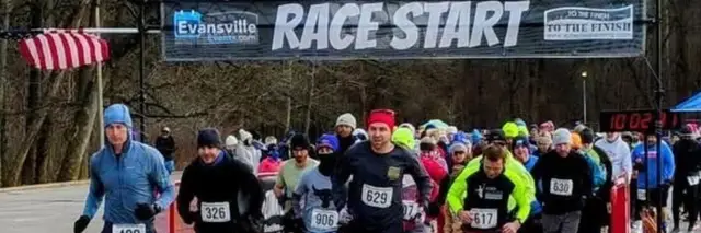 Evansville Resolution Run/Walk 5K, 10K, 15K logo