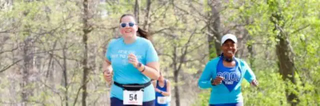 F^3 Cap Sauers Trail Marathon & 10 Mile logo