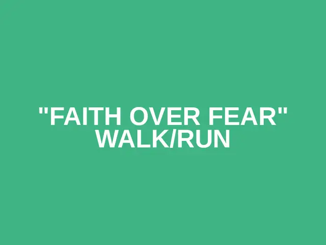 "Faith over Fear" Walk/Run logo