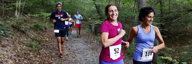 Fall Backyard Burn Trail Run - Riverbend logo
