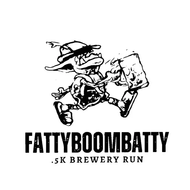 Fat Bat Oysterfest Fatty Boom Batty .5K Run logo