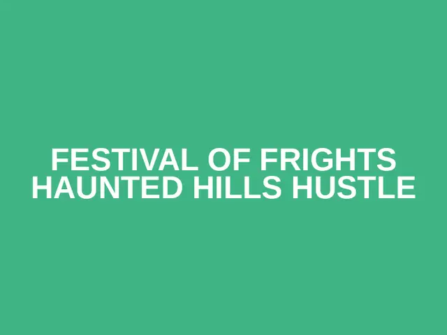 Festival of Frights Haunted Hills Hustle logo