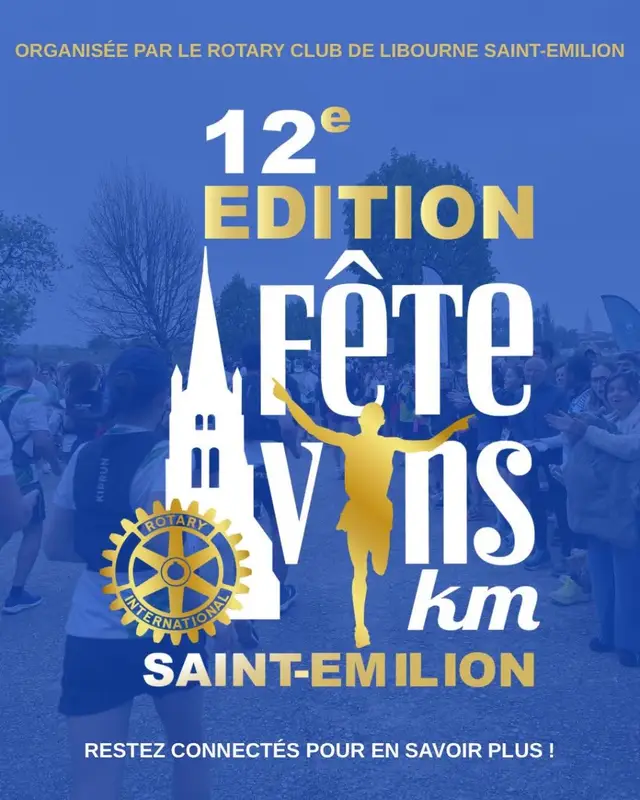Fête les vins km de Saint-Emilion logo