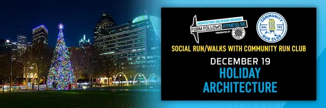 FFF5K Social Run/Walk with Community Beer Company - December logo