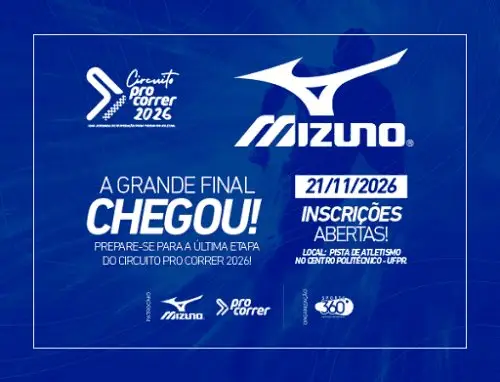 FINAL DO CIRCUITO PROCORRER 2026 - MIZUNO logo