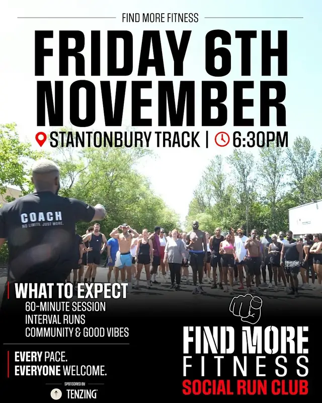 FIND MORE SOCIAL RUN logo